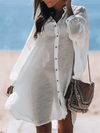 <tc>Φορεμα παραλιας KANEILIA λευκό</tc>