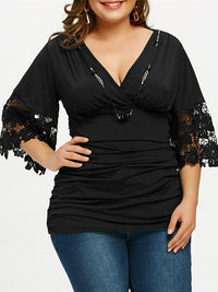 <tc>Τουνικ plus size GRYTTA μαύρο</tc>