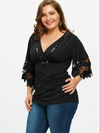 <tc>Τουνικ plus size GRYTTA μαύρο</tc>