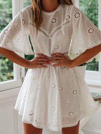 <tc>Mini φορεμα UMMI  λευκο</tc>