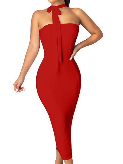 <tc>Maxi φορεμα GAYLE κόκκινο</tc>