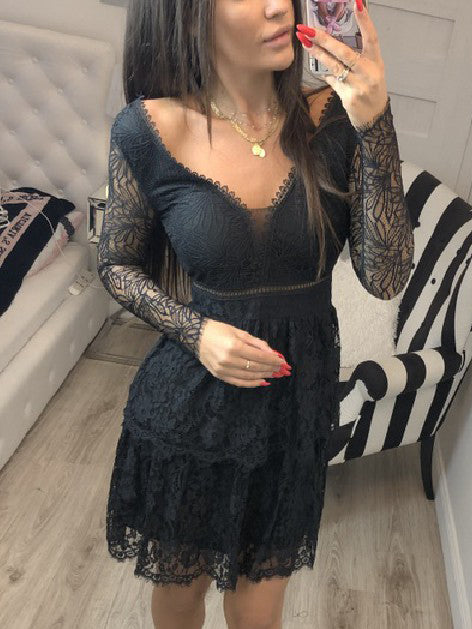<tc>Mini φορεμα  LANORI μαυρο</tc>