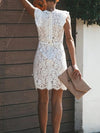 <tc>Mini φορεμα JANITH λευκο</tc>