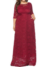 <tc><!-- x-tinymce/html -->Maxi φορεμα plus size  VALANTINA κόκκινο</tc>