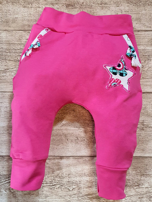 BABY PANTS CORA red