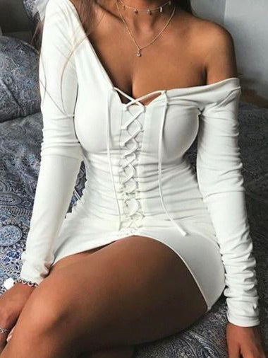 <tc>Mini φορεμα HIDI λευκό</tc>
