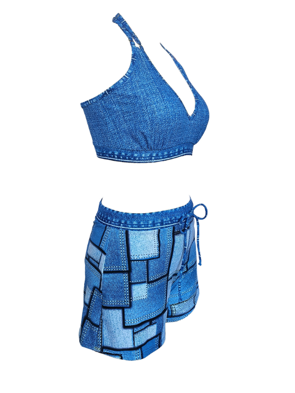 <tc>Μπλε τζιν BIKINI WALINDA </tc>