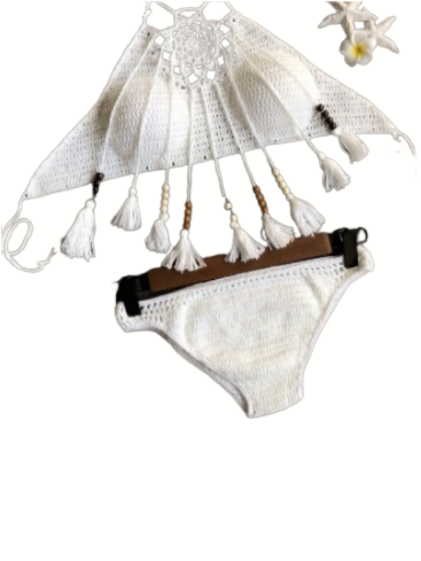 BOHO BIKINI CARAMELLA λευκό