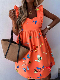 <tc>Mini φορεμα DOROTY πορτοκαλί</tc>