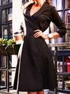 <tc>Midi φορεμα ARYANNA μαυρο</tc>