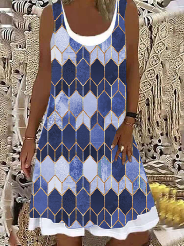 <tc>Mini φορεμα KAROLE μπλε</tc>