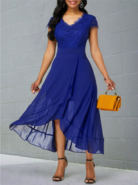 <tc>Midi φορεμα VERDELLE μπλε</tc>