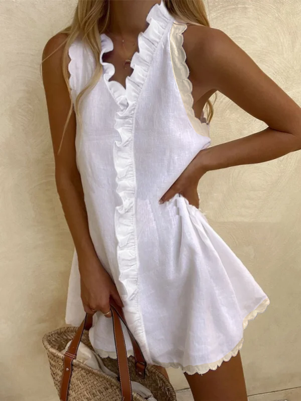 <tc>Mini φορεμα FERNANDE λευκό</tc>
