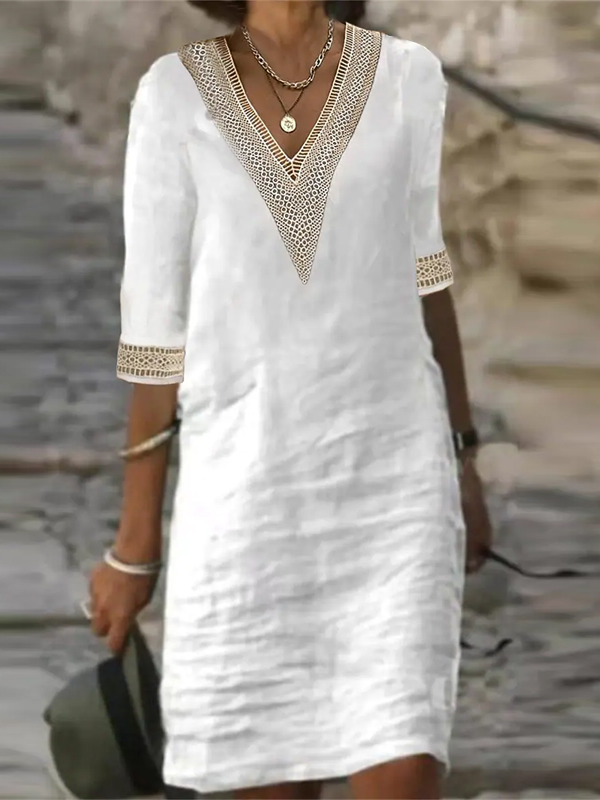 <tc>Mini  φορεμα ZAILYN λευκό</tc>