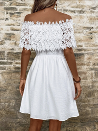 <tc>Mini φορεμα MILINDA λευκό</tc>