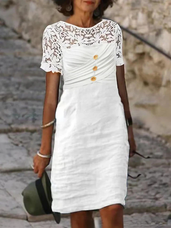 <tc>Mini φορεμα KIMBER λευκό</tc>