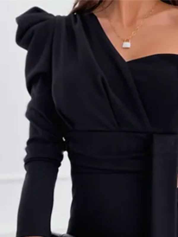 <tc>Mini φορεμα ESILA μαύρο</tc>