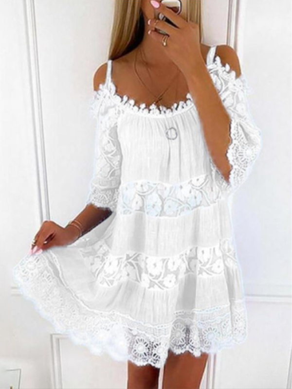 <tc>Mini φορεμα FAVIA λευκό</tc>