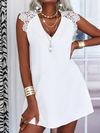 <tc>Mini φορεμα MICHALINA λευκό</tc>