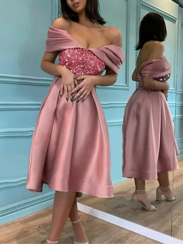 <tc>Midi φορεμα AERILYN ροζ</tc>