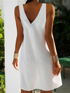 <tc>Mini φορεμα  SHARAYA λευκό</tc>