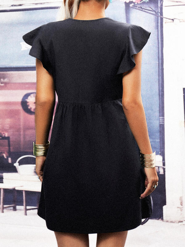 <tc>Mini φορεμα LACRECIA μαύρο</tc>