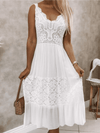 <tc>Midi φορεμα KESARA λευκό</tc>