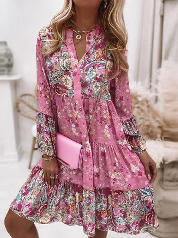 <tc>Midi φορεμα ANDZELIKA ροζ</tc>