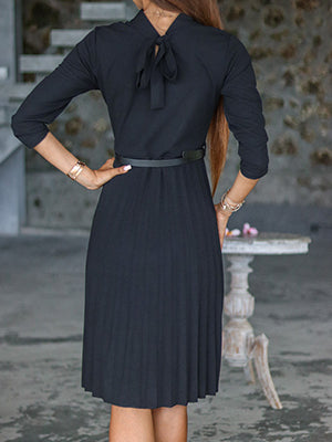 <tc>Midi φορεμα  SYDNEE μαυρο</tc>