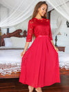 <tc>Maxi φορεμα NETTY κόκκκινο</tc>