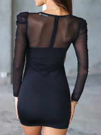 <tc>Mini φορεμα  CALIANA μαυρο</tc>