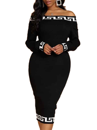 <tc>Midi φορεμα LINANI μαύρο</tc>