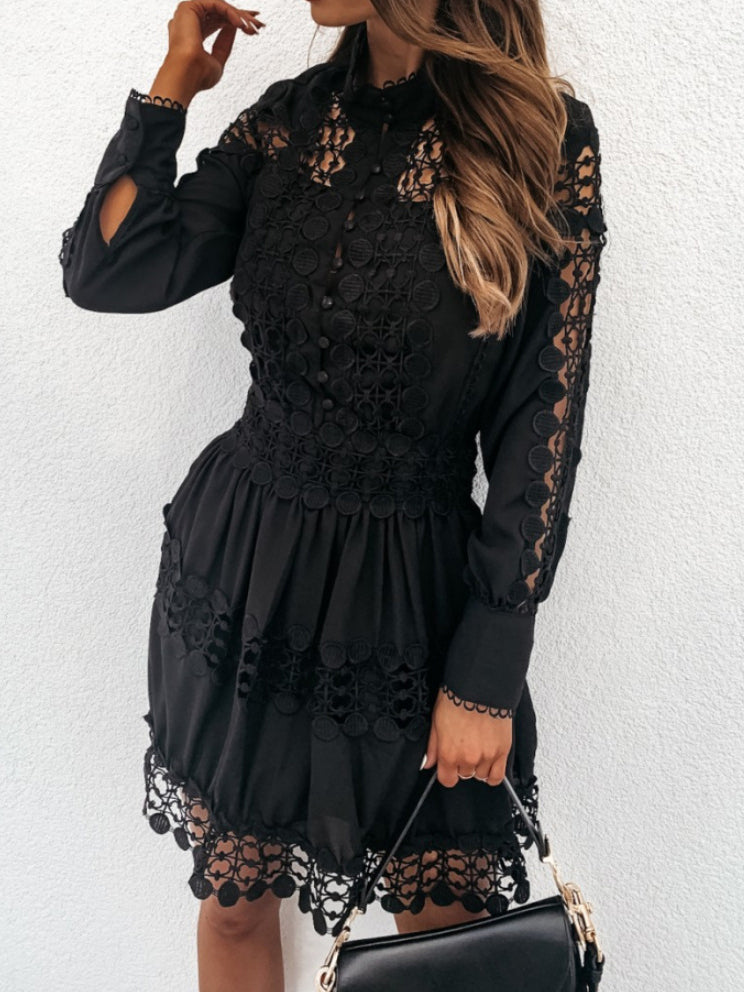 <tc>Mini φορεμα CHARLEE μαύρο</tc>