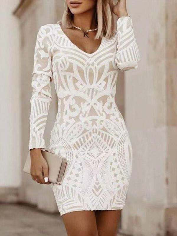 <tc>Mini φορεμα  SANDRINE λευκό</tc>