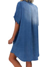 <tc>Mini φορεμα CLADIA μπλε</tc>