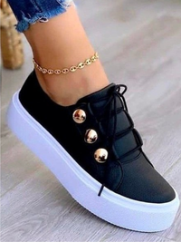 <tc>Sneakers HONORA μαύρο/λευκό</tc>