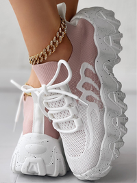 <tc>Sneakers ZABBY λευκό/ροζ</tc>